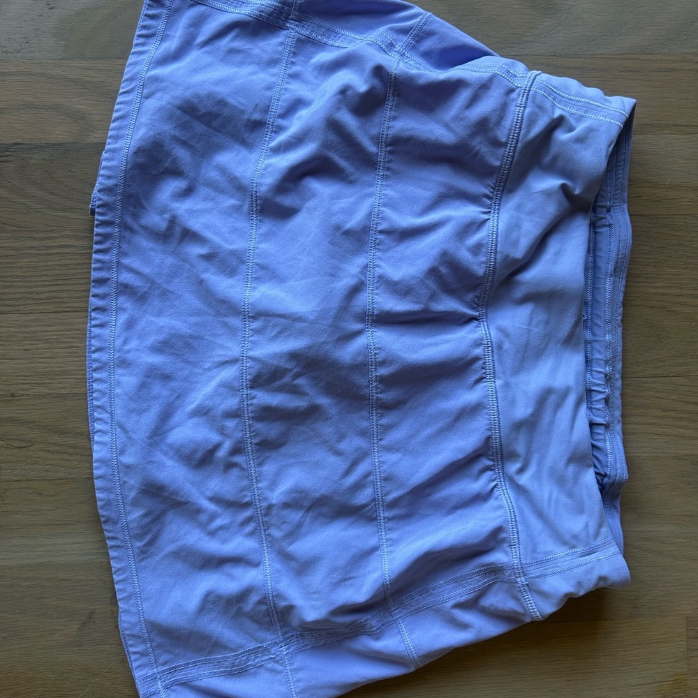 Lululemon Athletica Light Blue Mini Skirt